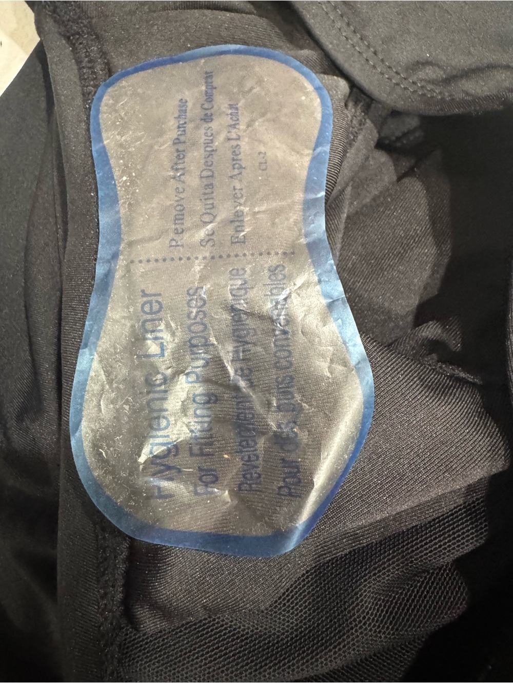 NWT- DKNY Black One-Piece Swimsuit with Ring Strap Detail. - Picture 9 of 16